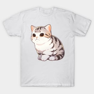 Cute American Shorthair Cat T-Shirt